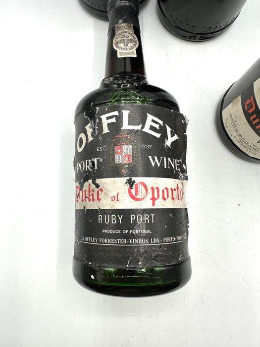 Offley  Port; 3 x Ruby , Baron de Forrester Old Reserve  White Port -  Porto  - 5 Flasker (0,75 L)