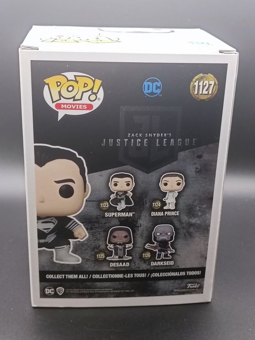 Superman - signed by Zack Snyder with COA - Funko