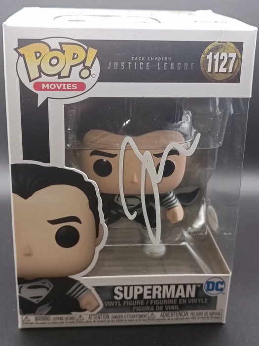 Superman - signed by Zack Snyder with COA - Funko