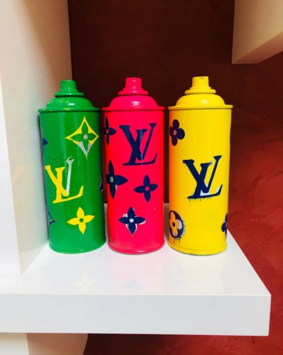 Art Kristin 1983 - Louis Vuitton cans