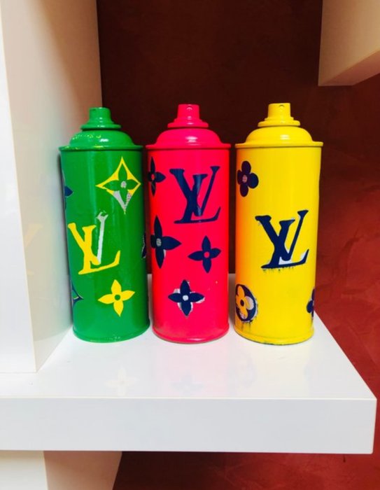 Art Kristin 1983 - Louis Vuitton cans