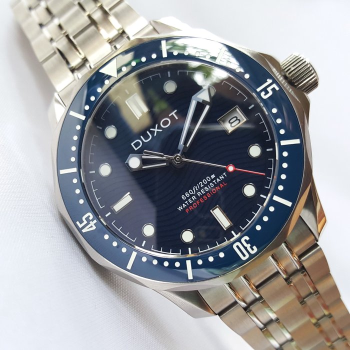 Duxot - Automatic - 24 Jewels - Sapphire - Diver - Ingen mindstepris - Mænd - Ny