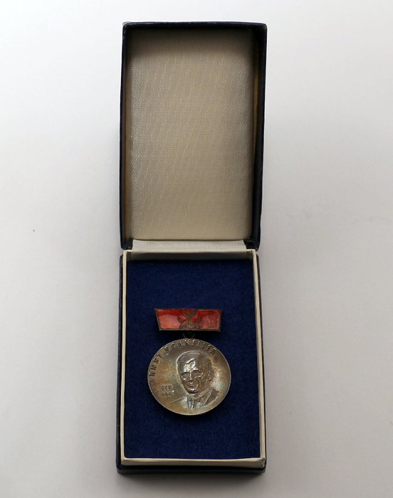 Tyskland (DDR) - Militærmedalje - Sølv Ernst Schneller-medalje