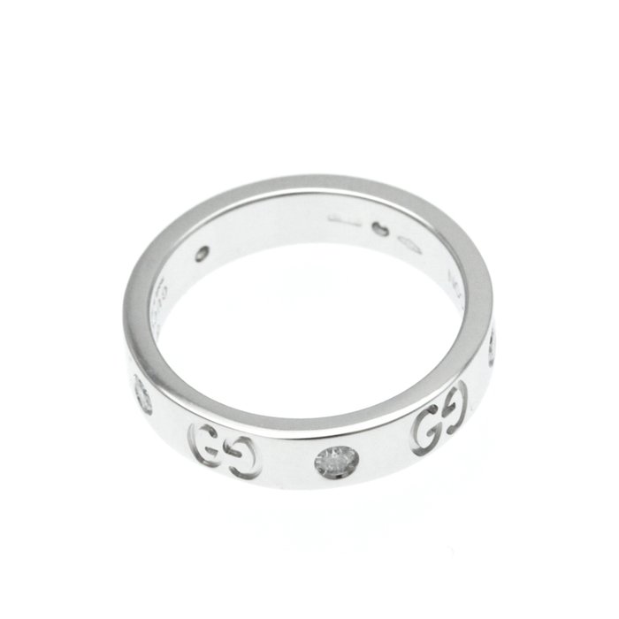 Gucci - Ring - 18 kraat Hvidguld