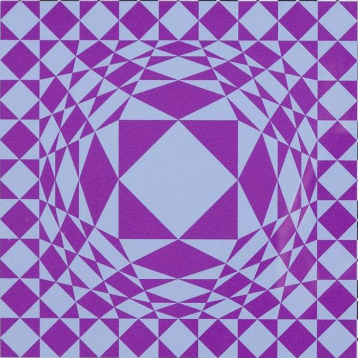 Victor Vasarely (1906-1997) - Jatek Jalons VI