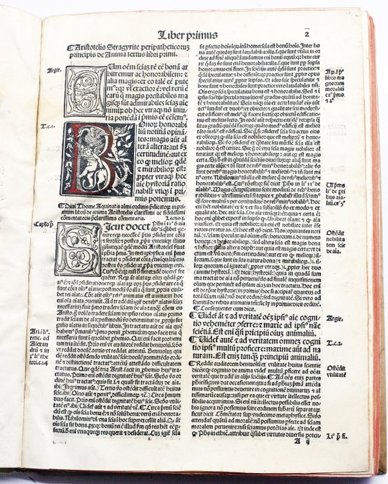 Tommaso D'Aquino - [Post Incunable] Super Anima - 1518