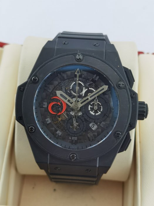 Hublot - King Power All Black Skeleton Alinghi - 710.CI.0110.RX.AGI10 - Mænd - 2011-nu