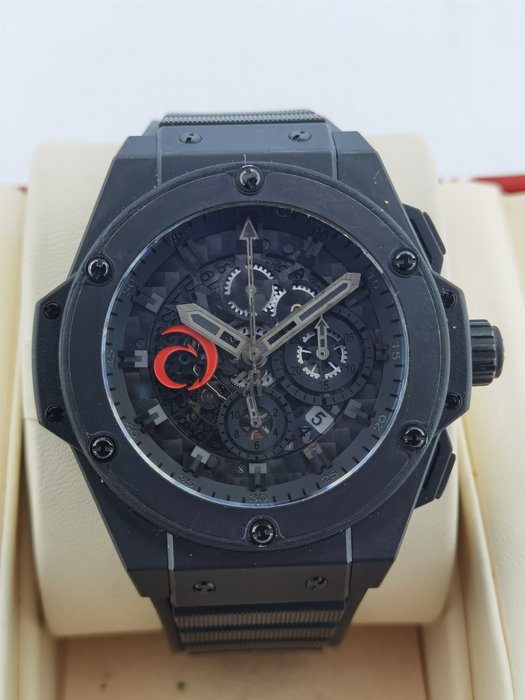 Hublot - King Power All Black Skeleton Alinghi - 710.CI.0110.RX.AGI10 - Mænd - 2011-nu