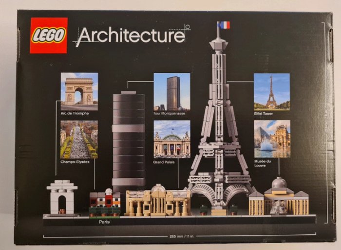 Lego - Architecture - 21044 - Paris France- FREE SHIPPING