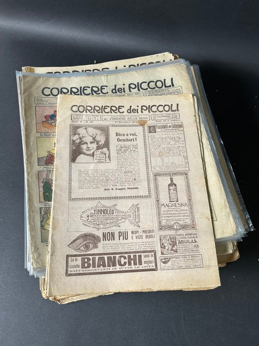 Corriere dei Piccoli 190x fascicoli - 190 Magasiner - Første udgave - 1919/1949