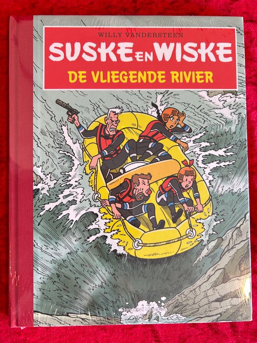 Suske en Wiske Vierkleuren reeks met nieuw omslag luxe - De vliegende rivier - 1 Album - Begrænset og nummereret udgave - 2013