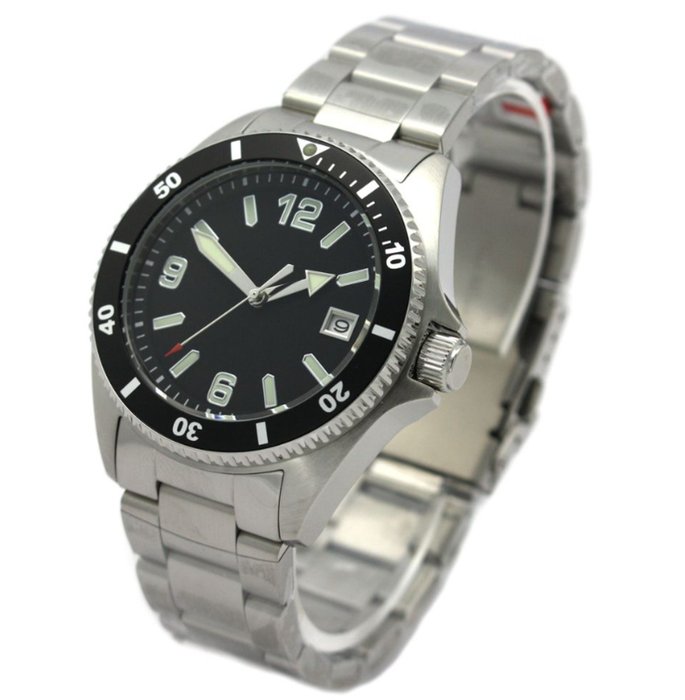 Professional Automatic Diving Watch 20 ATM Made in Germany Taucheruhr Werk: Seiko 21034 - EP3855 21034 - Ingen mindstepris - Mænd - 2011-nu