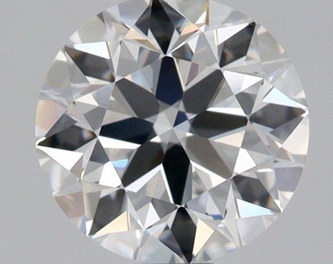 1 pcs Diamant  (Natur)  - 1.00 ct - Rund - D (farveløs) - VVS2 - Gemological Institute of America (GIA)