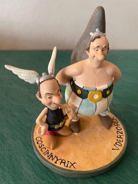 Figurine Pixi 4224 - Asterix - Goscinnyrix et Uderzorix