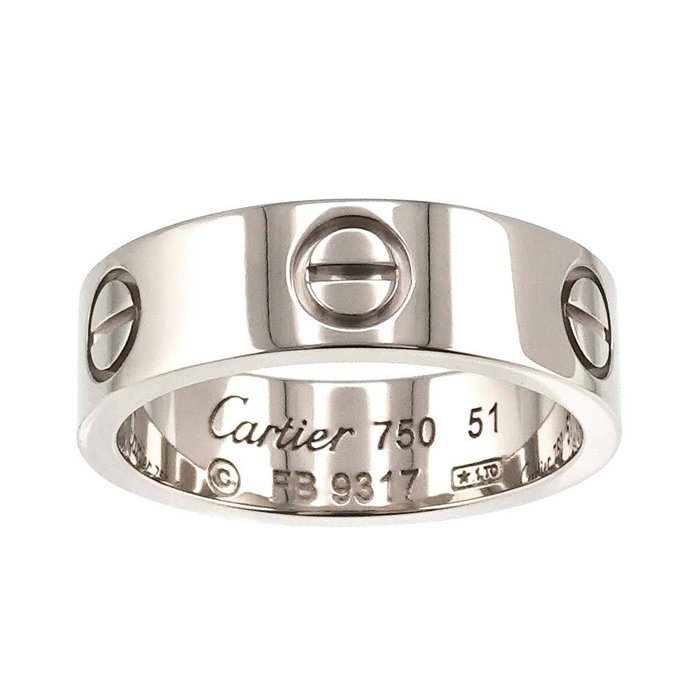 Cartier - Ring - Love - 18 kraat Hvidguld