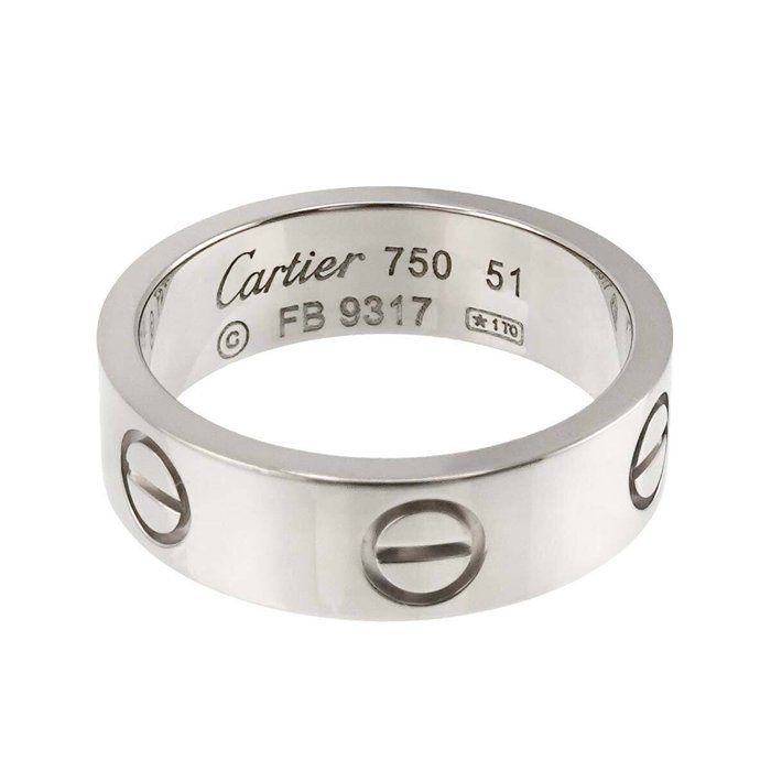 Cartier - Ring - Love - 18 kraat Hvidguld