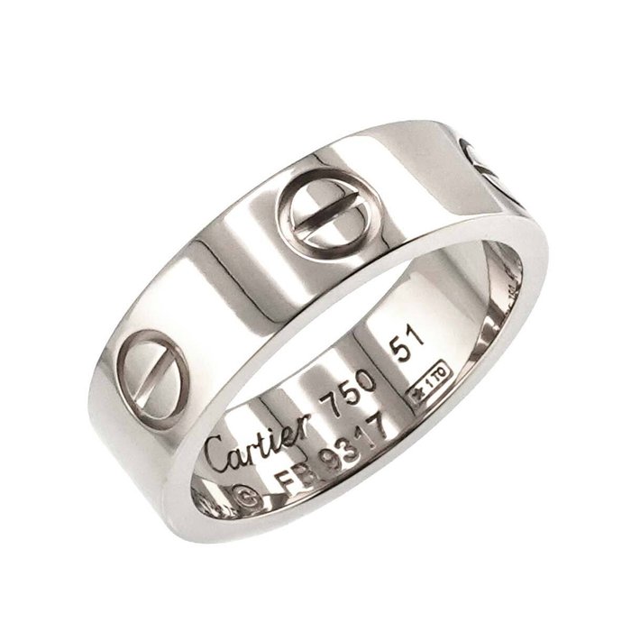 Cartier - Ring - Love - 18 kraat Hvidguld