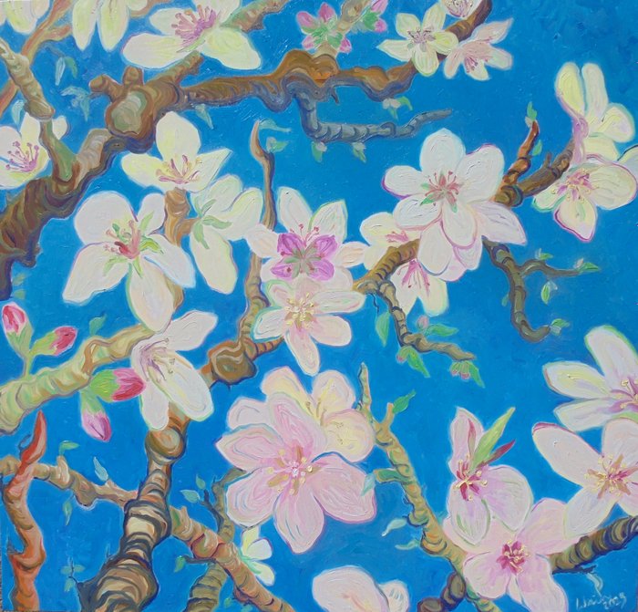 Kirsty Wain - ALMOND BLOSSOM - XL