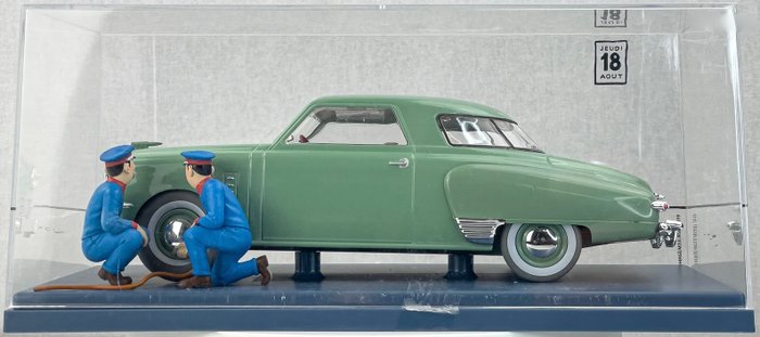 Modelbil - Voiture Tintin 1/24 "La Studebaker du garage Simoun".