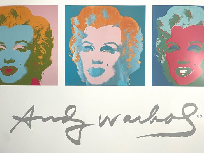 Andy Warhol (after) - Ten Marilyns II (XL Size) - TeNeues licensed offset print