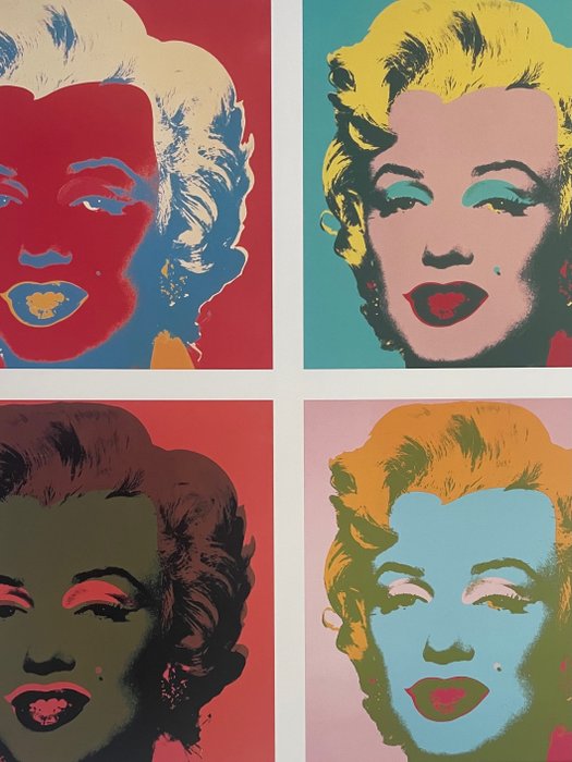 Andy Warhol (after) - Ten Marilyns II (XL Size) - TeNeues licensed offset print