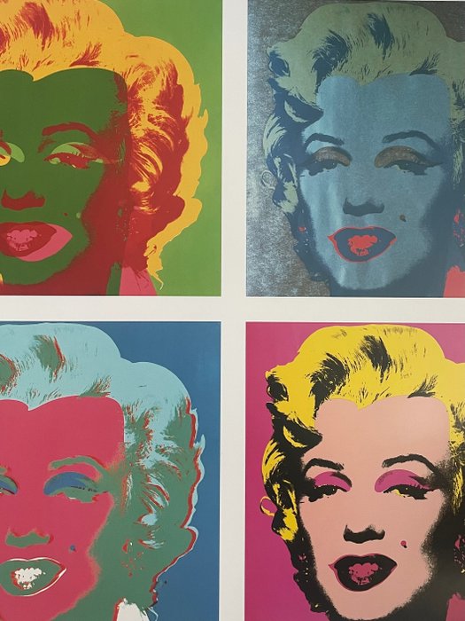 Andy Warhol (after) - Ten Marilyns II (XL Size) - TeNeues licensed offset print