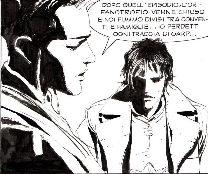 Roi, Corrado - 2 Original page - Brendon #79 - "La Sposa in nero" - 2011