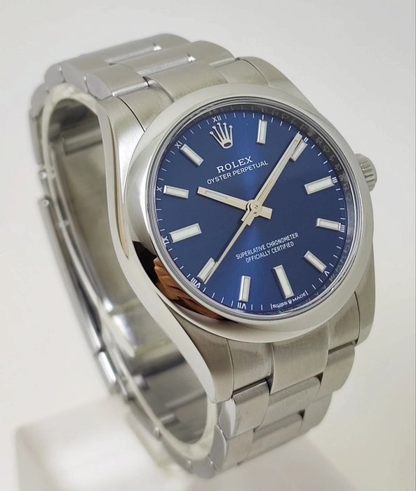 Rolex - Oyster Perpetual 34 - Blue Dial - Ref. 124200 - Unisex - 2020+