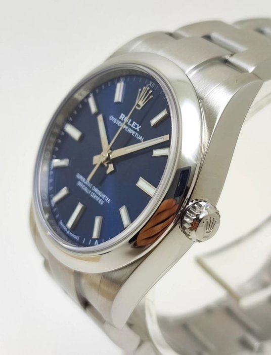 Rolex - Oyster Perpetual 34 - Blue Dial - Ref. 124200 - Unisex - 2020+