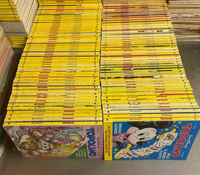 Topolino 1801/1900 - Sequenza semi completa - 97 Comic - Første udgave - 1990/1988