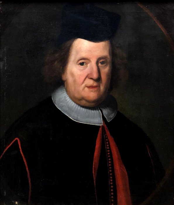 École Romaine (XVII) - Portrait d'Officier du Saint-Siège