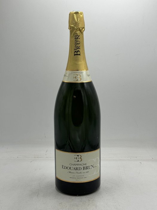 Edouard Brun, Reserve Premier Cru - Champagne Brut - 1 Dobbelt Magnum/Jeroboam (3,0 L)