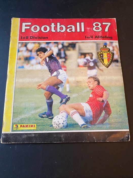 Panini - Football 87/88/90 BELGIQUE Championnat - 3 Complete Album