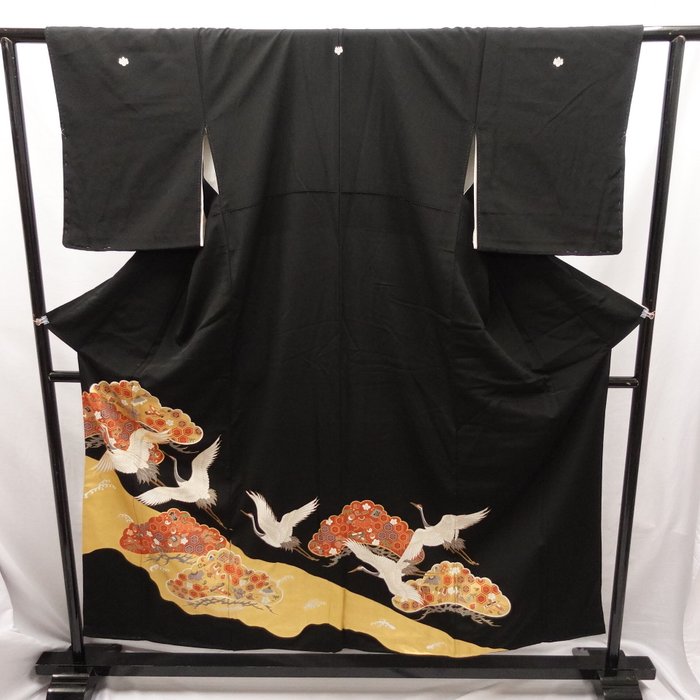 Tomesode "留袖" / kimono - Silke - Japan - Shōwa-periode - Heisei-periode