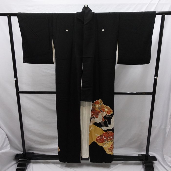 Tomesode "留袖" / kimono - Silke - Japan - Shōwa-periode - Heisei-periode