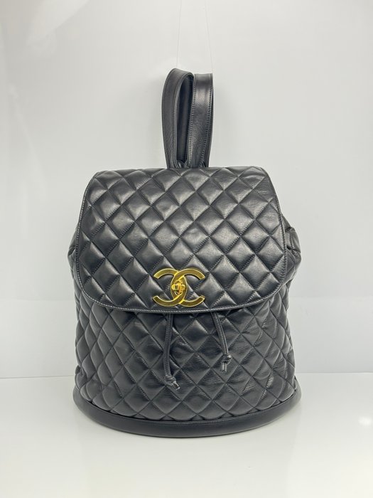 Chanel - Matelasse CC Chain Backpack - Skuldertaske