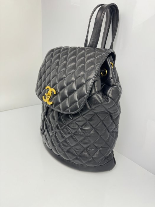 Chanel - Matelasse CC Chain Backpack - Skuldertaske