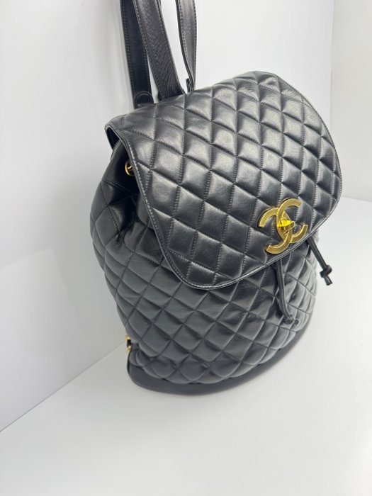 Chanel - Matelasse CC Chain Backpack - Skuldertaske