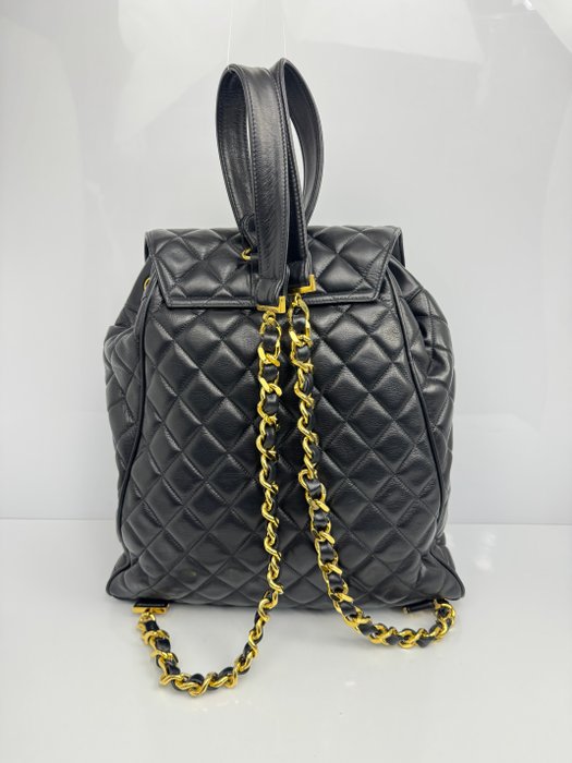 Chanel - Matelasse CC Chain Backpack - Skuldertaske