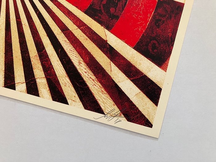 Shepard Fairey (OBEY) (1970) - Tunnel Vision (Gold)