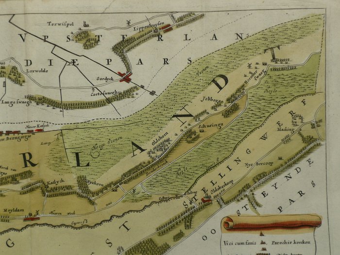 Holland - Friesland / Heerenveen; Bernard Schotanus à Sterringa - De Grietenye van Schoterlandt - 1661-1680