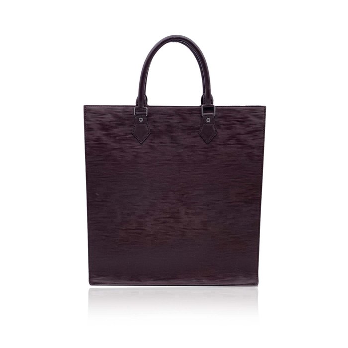 Louis Vuitton - Vintage Brown Epi Leather Sac Plat GM Shopping Bag - Shoppingtaske