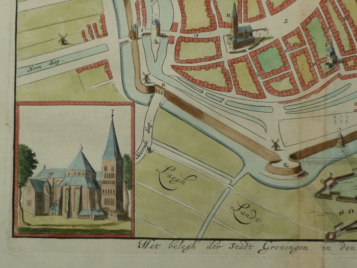 Holland - Groningen; Jan Luyken - Het belegh der Stadt Groningen - 1681-1700