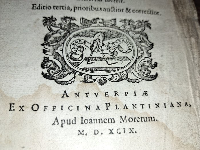 Cornelius Kiliaan - Etymologicum teutonicae linguae sive dictionarium teutonico-latinum - 1599