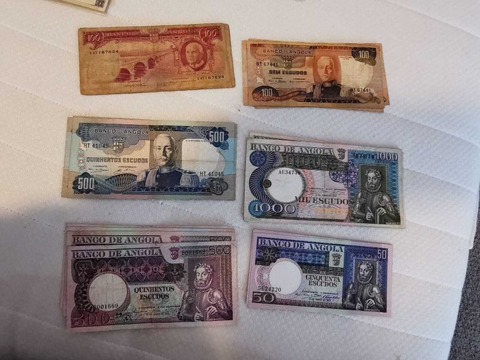 Angola. - 30 banknotes - many duplicates - various dates  (Ingen mindstepris)