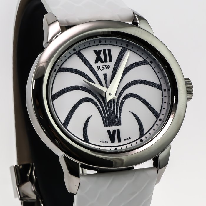 RSW - Swiss Watch - RSW9141-SL-1 - White strap - Ingen mindstepris - Mænd - 2011-nu