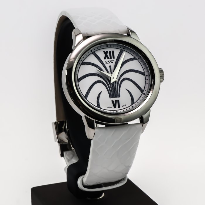 RSW - Swiss Watch - RSW9141-SL-1 - White strap - Ingen mindstepris - Mænd - 2011-nu