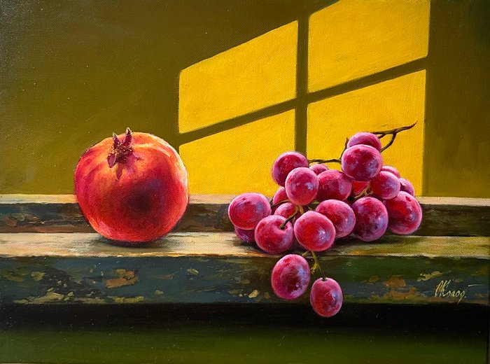 Sergey Kolodyazhniy (XX-XXI) - Pomegranate and grape