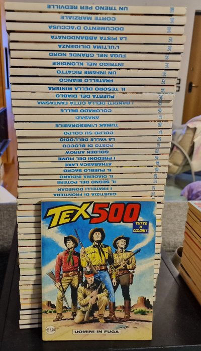 Tex nn. 500/599 - Sequenza completa - 99 Comic - Første udgave