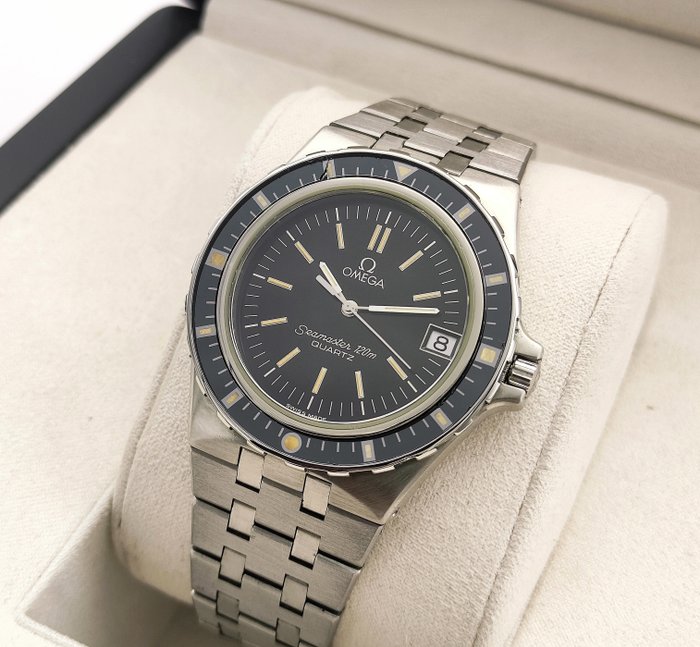 Omega - 120M Seamaster "Plongeur de Luxe" The Jacques Mayol - ST 3960900 - Mænd - 1980-1989